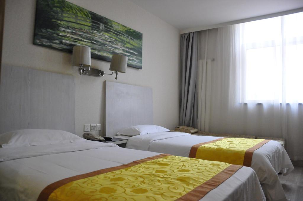 Super 8 Hotel Beijing Shijingshan Jiujiuyuan Pokój zdjęcie